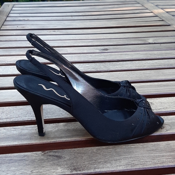 Nina Peep Toe Heels/Pumps - Picture 2 of 8